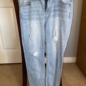 Light Wash Distressed Jeans